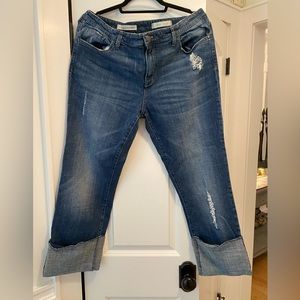 Anthropologie Pilcro cuffed Jean 32” waist